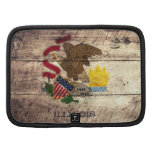 Bandera de madera vieja de Illinois; Organizadores