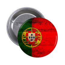 Bandera de madera vieja de Portugal Pins