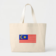 Bandera de Malasia Bolsas Lienzo