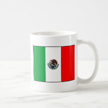 BANDERA DE MÉXICO - BANDERA MEXICANA NACIONAL TAZAS DE CAFÉ