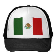 Bandera de México Gorras