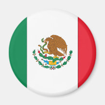 Bandera de México Iman Para Frigorífico