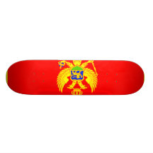 Bandera de Montenegro Patines Personalizados