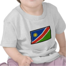 Bandera de Namibia Camiseta