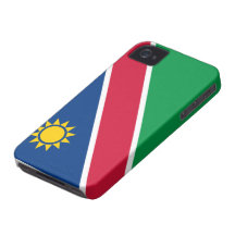 Bandera de Namibia Case-Mate iPhone 4 Protector