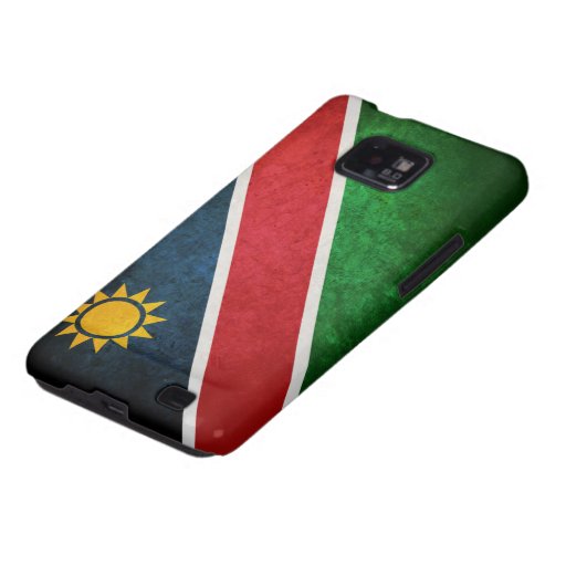 Bandera de Namibia Samsung Galaxy S2 Fundas