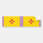 Bandera de New México Etiqueta De Parachoque