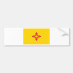 Bandera de New México Etiqueta De Parachoque