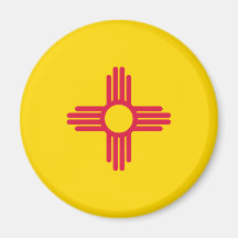 Bandera de New México Imán De Frigorifico