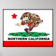 Bandera de NorCal Poster