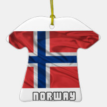 Bandera de Noruega Adorno Para Reyes