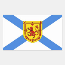 Bandera de Nueva Escocia Etiquetas