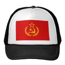 Bandera de nueva URSS, República Democrática del C Gorras