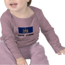 Bandera de Nueva York Camiseta