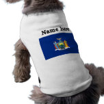 Bandera de Nueva York Camiseta De Perrito