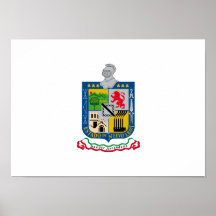 Bandera de Nuevo_Leon Posters