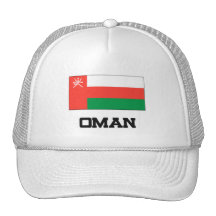 Bandera de Omán Gorros