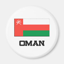 Bandera de Omán Imán De Frigorífico