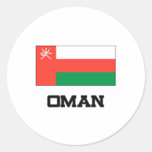 Bandera de Omán Pegatinas