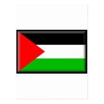 Bandera de Palestina Postales