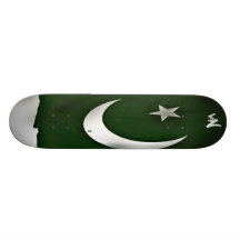 Bandera de Paquistán Tabla De Skate