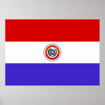 Bandera de Paraguay Impresiones