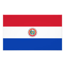 Bandera de Paraguay (lado anverso) Arte Fotográfico
