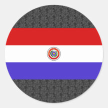 Bandera de Paraguay Pegatinas