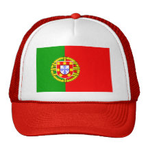 Bandera de Portugal Gorras De Camionero