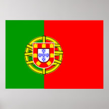 Bandera de Portugal Poster