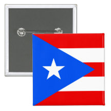 Bandera de Puerto Rico Pins