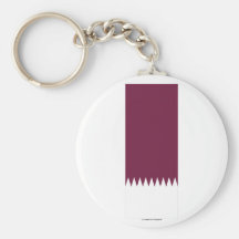 Bandera de Qatar Llaveros Personalizados