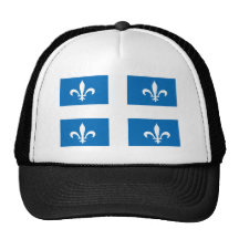 BANDERA DE QUEBEC GORRAS DE CAMIONERO