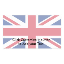 Bandera de Reino Unido, Reino Unido Tarjetas De Visita