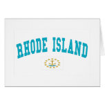 Bandera de Rhode Island Felicitacion