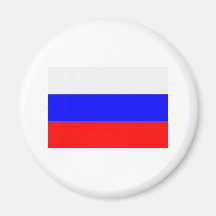 Bandera de Rusia Imanes De Nevera