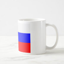 Bandera de Rusia Tazas