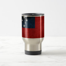 Bandera de Samoa Tazas