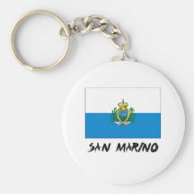 Bandera de San Marino Llaveros