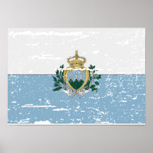 BANDERA DE SAN MARINO IMPRESIONES