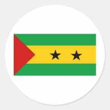 Bandera de Sao Tome and Principe Pegatina