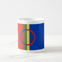 Bandera de Sapmi Taza