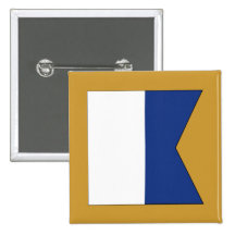 Bandera de señal de la alfa (a) pins