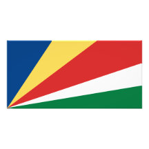 Bandera de Seychelles Fotografias