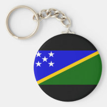 Bandera de Solomon Island Llaveros