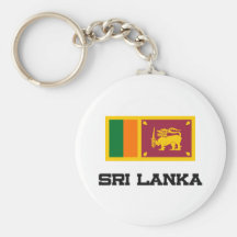 Bandera de Sri Lanka Llavero Personalizado