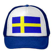 Bandera de Suecia Gorra