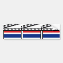 Bandera de Tailandia, Tailandia Etiqueta De Parachoque