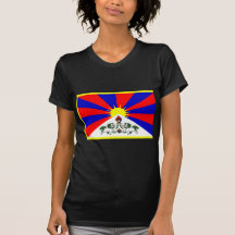 Bandera de Tíbet Camiseta