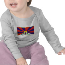 Bandera de Tíbet Camiseta